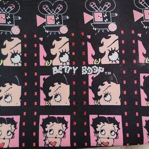 Betty Boop Black and Pink Clutch